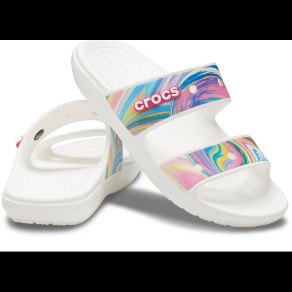CROCS*NEW* CLASSIC SLIDE SANDALS.